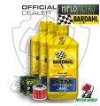 KIT TAGLIANDO 3 LT OLIO BARDAHL XTM 5W40 FILTRO  Polaris 325 Ranger ETX 2016