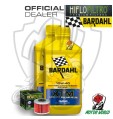 KIT TAGLIANDO 2 LT OLIO BARDAHL XTM 10W40 FILTRO Husqvarna TXC 310 R 2013 2014