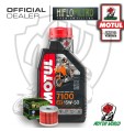 KIT TAGLIANDO 1 LITRO OLIO MOTUL 7100 15W50 FILTRO Suzuki AN 400 Burgman Winter