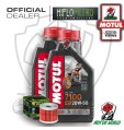 KIT TAGLIANDO 2 LITRI OLIO MOTUL 7100 20W50 FILTRO Suzuki  AN 400 Burgman Winter