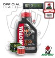 KIT TAGLIANDO 1 LITRO MOTUL 7100 10W50 FILTRO Suzuki AN 400 Burgman Winter 