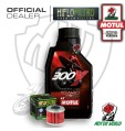 KIT TAGLIANDO 1 LT MOTUL 300V 10W40 FILTRO HIFLO Husqvarna TXC 310 R 2013 2014