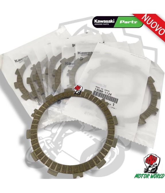 KIT 9 DISCHI FRIZIONE GUARNITI ORIGINALI KAWASAKI Z 800 Z800 / E 2015 2016