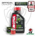 KIT TAGLIANDO 1 LITRO OLIO MOTUL 5100 10W50 FILTRO Suzuki AN 400 Burgman 2006
