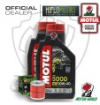 KIT TAGLIANDO 2 LITRI OLIO MOTUL 5000 10W40 FILTRO Suzuki AN 400 Burgman 2006
