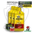 KIT TAGLIANDO 3 LT OLIO BARDAHL XTC C60 15W50 FILTRO Husqvarna  TE 250 2014
