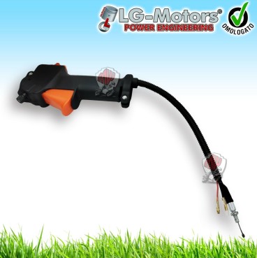 ACCELERATORE MANETTA GAS COMPLETO X DECESPUGLIATORE ASTA CANNA D.26 UNIVERSALE