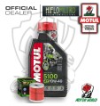 KIT TAGLIANDO 1 LITRO OLIO MOTUL 5100 10W40 FILTRO Suzuki AN 400 Burgman 2006