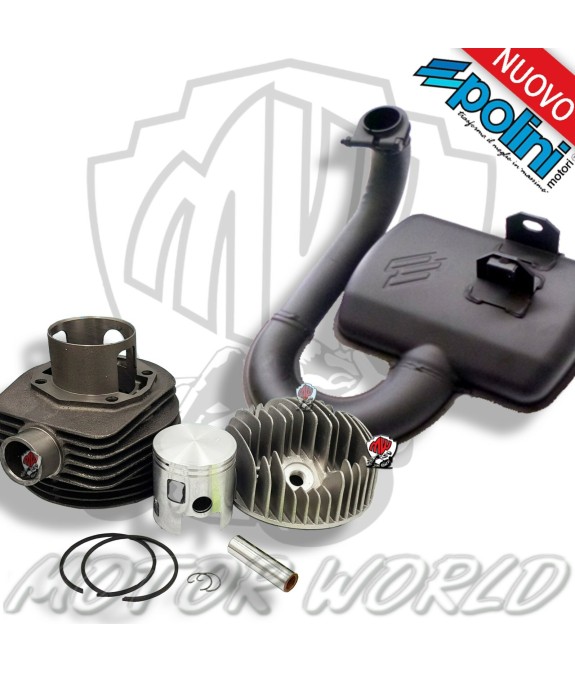 KIT MODIFICA CILINDRO POLINI 177CC + MARMITTA POLINI VESPA PX PE 125 150
