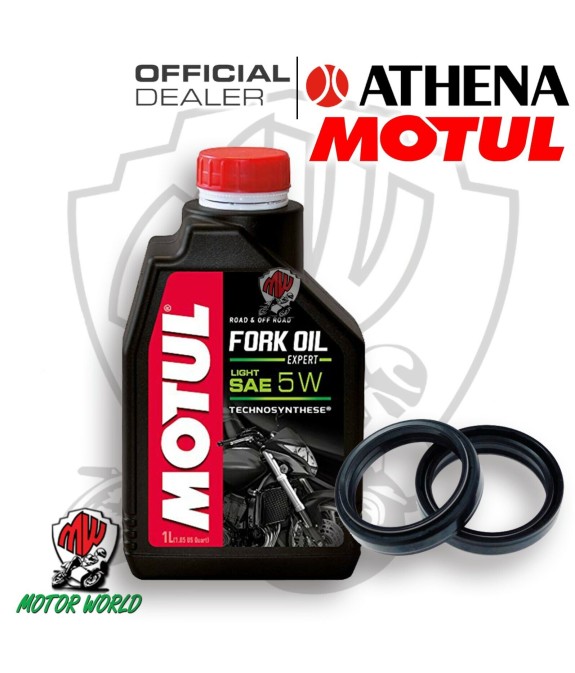 KIT REVISIONE FORCELLA PARAOLI OLIO MOTUL HUSQVARNA FC 250 2020 2021 