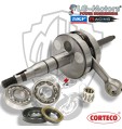 ALBERO MOTORE SPALLE PIENE + CUSCINETTI E PARAOLI MALAGUTI F15 FIRE FOX 50 2000
