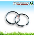 KIT COPPIA N.2 PEZZI FASCE ANELLI PISTONE DECESPUGLIATORE 52 CC 2 CV 