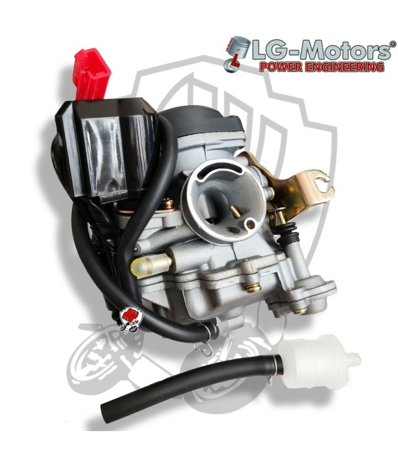 CARBURATORE COMPLETO STARTER E FILTRO BENZINA SACHS 50 49ER 4T 2008