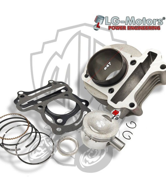 GRUPPO TERMICO RACING ø47 CILINDRO 80cc SUPER 8 50 2007