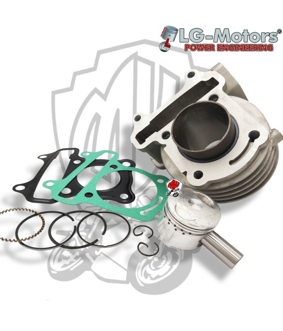 GRUPPO TERMICO CILINDRO 50cc KIMCO SUPER 8 50 4T 2013 