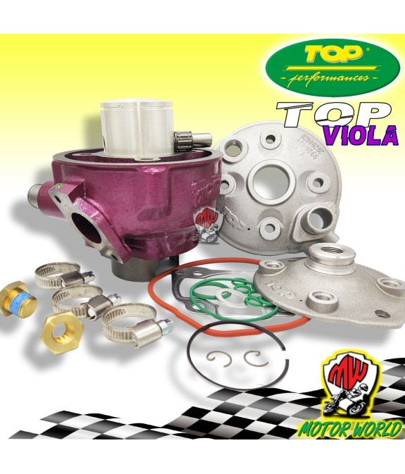 CILINDRO TOP VIOLA 70 CC due PLUS 2 YAMAHA JOG R LC 50 2012 2013 2014 2015 