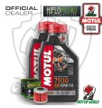 KIT TAGLIANDO 2 LT OLIO MOTUL 7100 10W50 FILTRO Polaris 325 Ranger ETX 2016