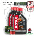 KIT TAGLIANDO 3 LT OLIO MOTUL 7100 15W50 FILTRO Polaris 325 Ranger ETX 2016