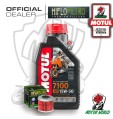 KIT TAGLIANDO 1 LT OLIO MOTUL 7100 15W50 FILTRO Polaris 325 Ranger ETX 2016