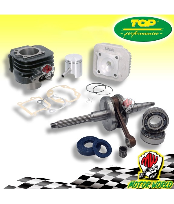 KIT GRUPPO TERMICO CON ALBERO DR MODIFICA 70 CC D.47 MINARELLI VERTICALE 