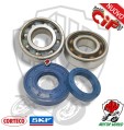 16186-KTC4 KIT CUSCINETTI BANCO SKF C4 TN9 + PARAOLI MOTORI MINARELLI ORIZZ VERT