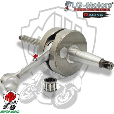 ALBERO MOTORE SPALLE PIENE BIELLA CROMATA MOTORI PIAGGIO GILERA 50 2T