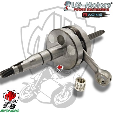 ALBERO MOTORE SPALLE PIENE BIELLA CROMATA MOTORI MINARELLI ORIZZONTALE