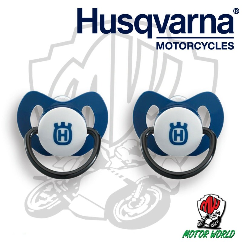 KIT COPPIA 2 PZ CIUCCI CIUCCIO ORIGINALE HUSQVARNA BAMBINO IDEA REGALO 