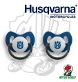 KIT COPPIA 2 PZ CIUCCI CIUCCIO ORIGINALE HUSQVARNA BAMBINO IDEA REGALO 