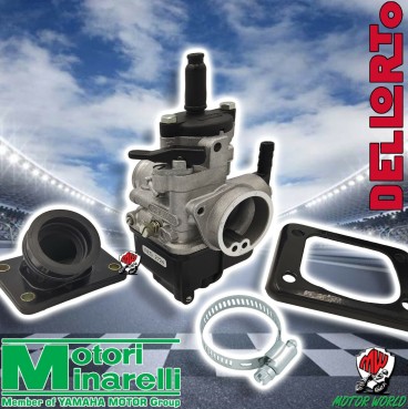CARBURATORE DELL'ORTO PHBL 24 BS CON COLLETTORE MOTORI MINARELLI AM345 AM6