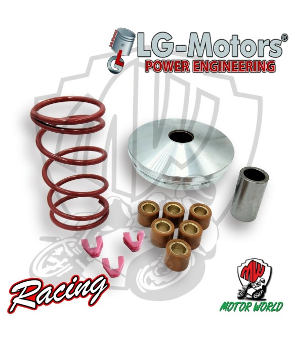 Kit Variatore RACING con Rulli Molla Completo TIPO MHR PIAGGIO GILERA APRILIA