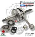 KIT ALBERO MOTORE + CUSCINETTI SKF E PARAOLI PIAGGIO  ZIP 50 SP H2O 