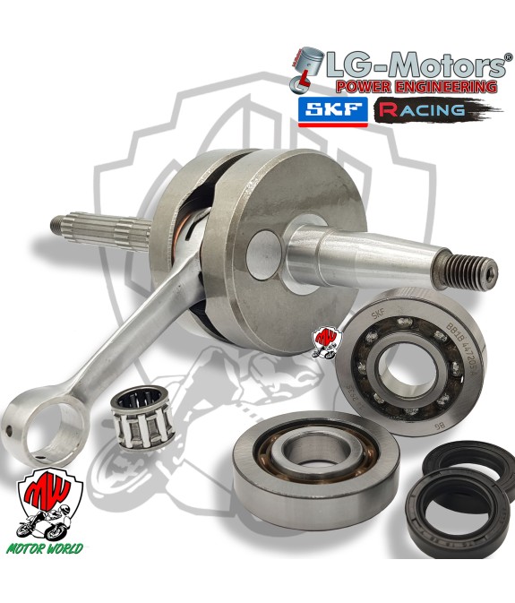 ALBERO MOTORE SPALLE PIENE + CUSCINETTI ITALJET JET SET 50 2T