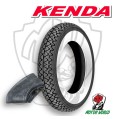 Gomma pneumatico Kenda fascia bianca 3.00-10 + Camera d'aria Piaggio Vespa 50 HP