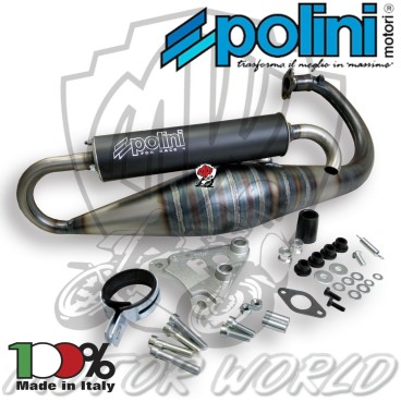 200.0298 MARMITTA SCARICO POLINI FOR RACE4 MBK BOOSTER 50 SPIRIT