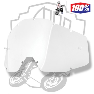 LENTE DI RICAMBIO TRASPARENTE PER MASCHERE STRATA 2 RACECRAFT 2 ACCURI 2 100%