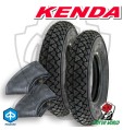 KIT 2 GOMME PNEUMATICI COPERTONI 3.00.10 VESPA 50 SPECIAL L R N HP ET3