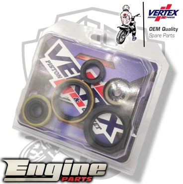 KIT SERIE PARAOLI MOTORE COMPLETI VERTEX SUZUKI RM 125 2007 2008