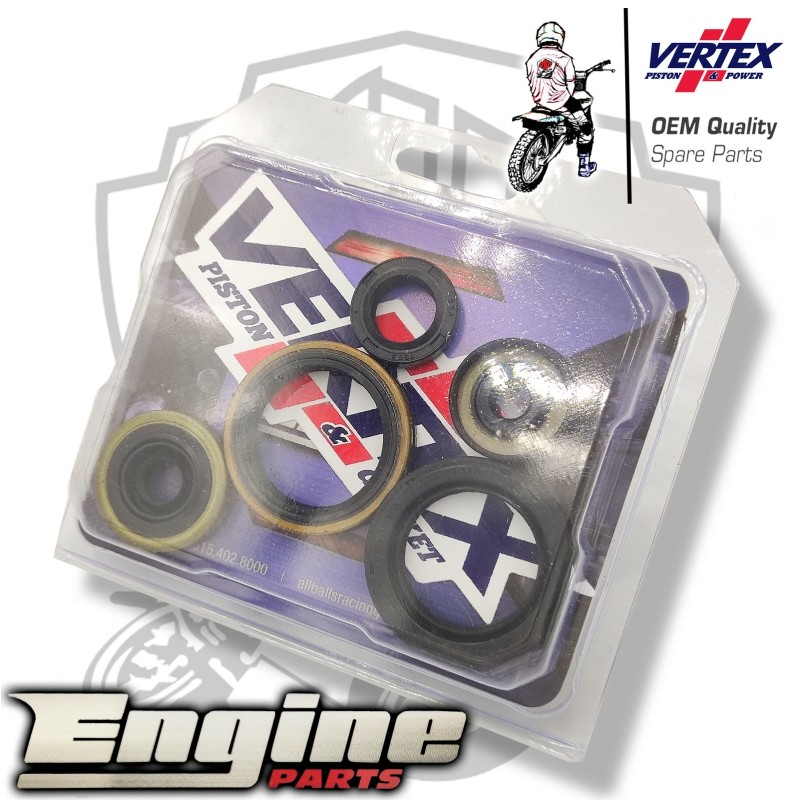KIT SERIE PARAOLI MOTORE COMPLETI VERTEX SUZUKI RM 125 2007 2008