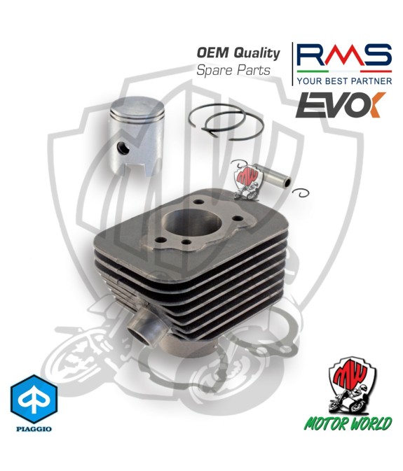 GRUPPO TERMICO CILINDRO EVOK 62 cc D.43 mm PIAGGIO CIAO SI BRAVO BOXER GRILLO 50