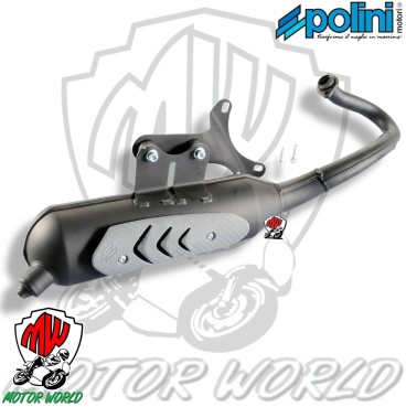 MARMITTA POLINI per PIAGGIO LIBERTY 50 2t con ruote 16 pollici