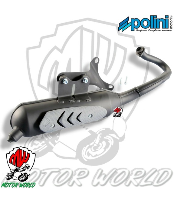 MARMITTA POLINI per PIAGGIO LIBERTY 50 2t con ruote 16 pollici