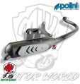 MARMITTA POLINI per PIAGGIO LIBERTY 50 2t con ruote 16 pollici
