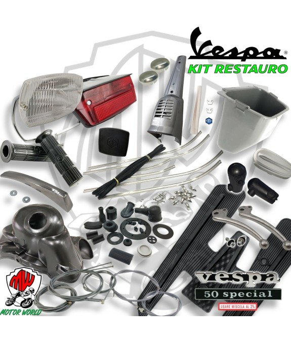 KIT RICAMBI RESTAURO VESPA 50 SPECIAL 3 E 4 MARCE