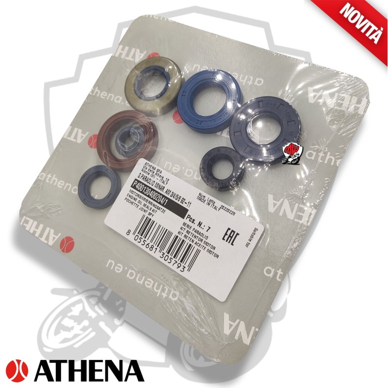 KIT SERIE PARAOLIO MOTORE COMPLETA ATHENA AM6 MALAGUTI XTM 50 2T LC