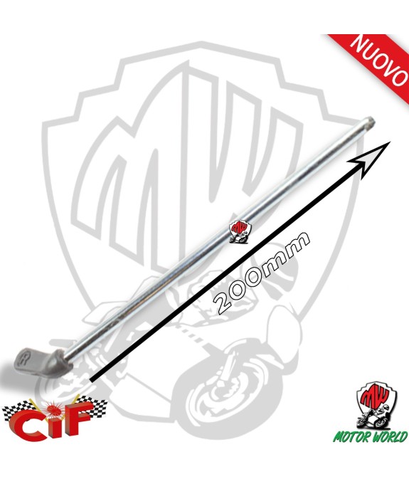 Asta rubinetto benzina lunga mm. 200 VESPA 50 90 cc. N L R SPECIAL