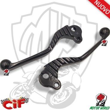 LEVE IN ALLUMINIO VERNICIATE NERE PER VESPA 125 ET3