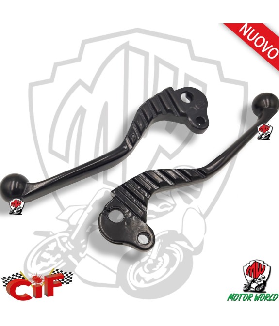 LEVE IN ALLUMINIO VERNICIATE NERE PER VESPA 125 ET3