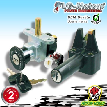 KIT SERRATURA  CHIAVI AVVIAMENTO SELLA YAMAHA EW SLIDER 50 2000 2001 2002 