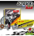 KIT TRASMISSIONE CATENA DID CORONA PIGNONE HONDA NSR 250 R 1986 